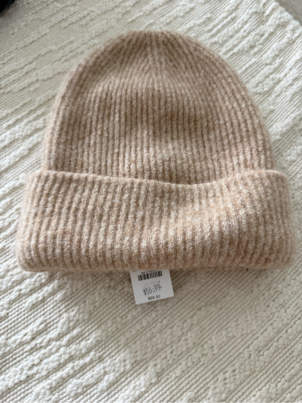 J. Crew Ribbed Beanie in Light Brown